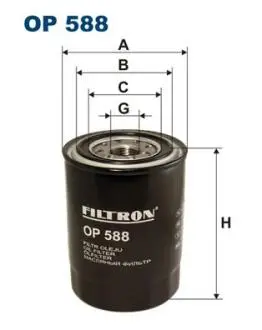 Фильтр масла FILTRON OP588