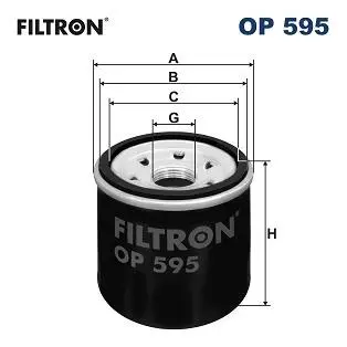 Фильтр масла FILTRON OP595