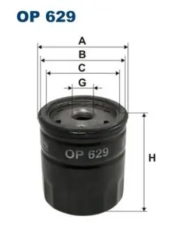 Фильтр масла FILTRON OP629