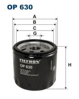 Фільтр масла FILTRON OP630 (фото 1)