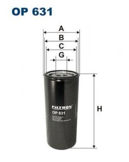 Фильтр масла FILTRON OP631