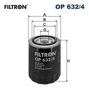 Фильтр масла FILTRON OP6324