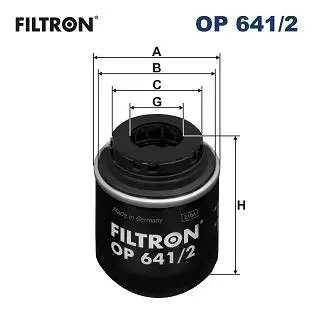 Фильтр масла FILTRON OP6412