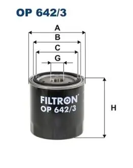 Фильтр масла FILTRON OP6423