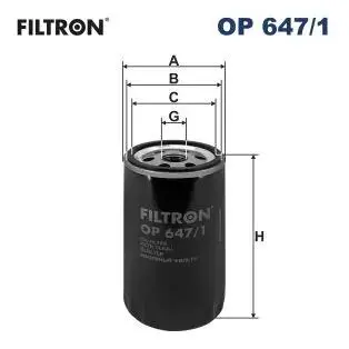 Фільтр масла FILTRON OP6471