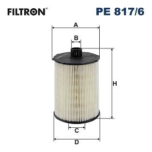 Фільтр палива FILTRON PE 817/6