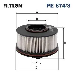 Автозапчасть FILTRON PE8743