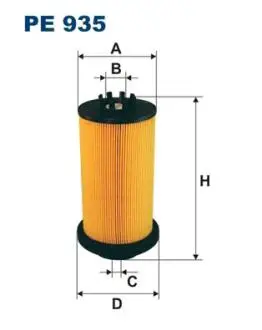 Фільтр палива FILTRON PE935