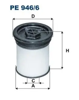 Фильтр топлива FILTRON PE9466