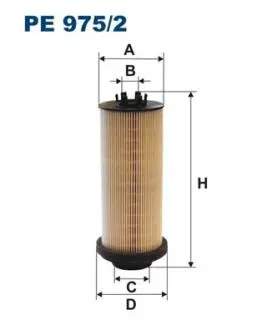 Фільтр палива FILTRON PE9752