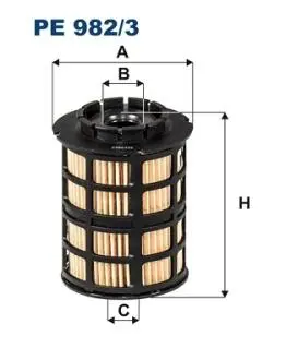 Фiльтр паливний FILTRON PE9823