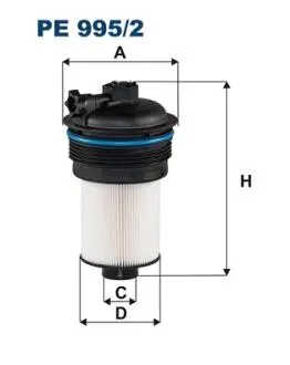 Фільтр палива FILTRON PE 995/2
