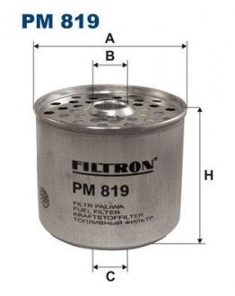 Фильтр топлива FILTRON PM819 (фото 1)