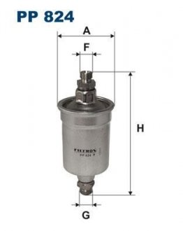 Фильтр топлива FILTRON PP824