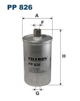 Фильтр топлива FILTRON PP826