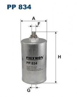 Фильтр топлива FILTRON PP834 (фото 1)