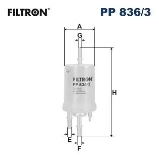 Фильтр топлива FILTRON PP8363