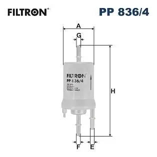 Фільтр палива FILTRON PP8364