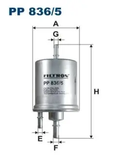 Фильтр топлива FILTRON PP8365