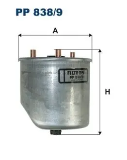Фильтр топлива FILTRON PP8389