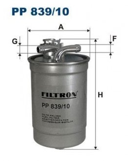 Фильтр топлива FILTRON PP83910 (фото 1)