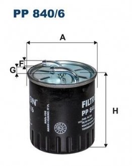 Фильтр топлива FILTRON PP8406