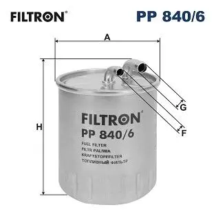 Фильтр топлива FILTRON PP8406