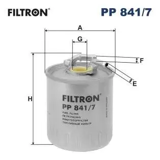 Фильтр топлива FILTRON PP8417