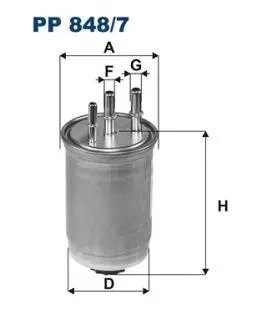 Автозапчасть FILTRON PP8487