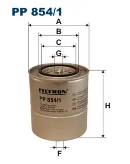 Фільтр палива FILTRON PP8541