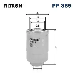 Фильтр топлива FILTRON PP855