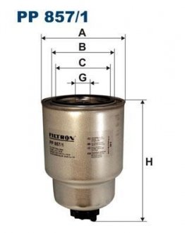Фильтр топлива FILTRON PP8571 (фото 1)