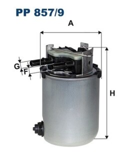 Фільтр палива FILTRON PP8579