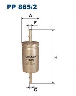 Фильтр топлива FILTRON PP8652
