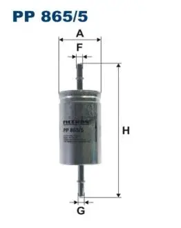 Фільтр палива FILTRON PP8655