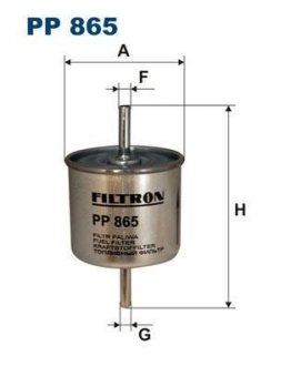 Фильтр топлива FILTRON PP865