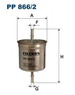Фільтр палива FILTRON PP8662 (фото 1)