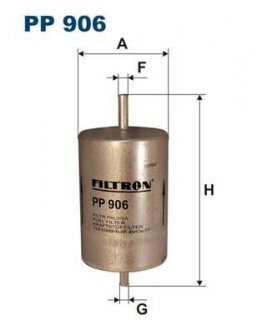 Фильтр топлива FILTRON PP906