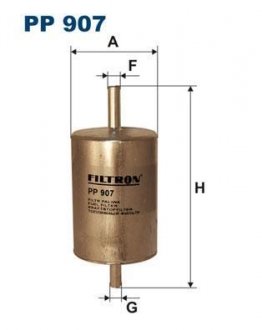 Фильтр топлива FILTRON PP907 (фото 1)