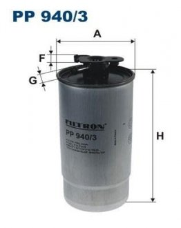 Фільтр палива FILTRON PP9403