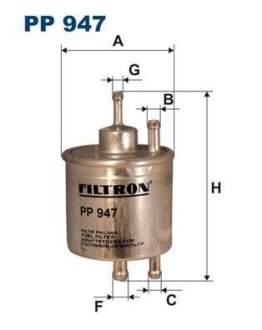 Фильтр топлива FILTRON PP947