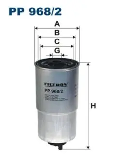 Фильтр топлива FILTRON PP9682