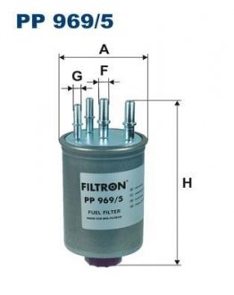 Фильтр топлива FILTRON PP9695