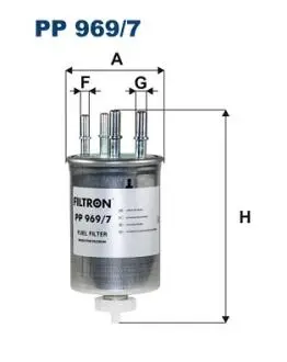 Фільтр палива FILTRON PP 969/7