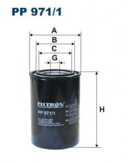 Фильтр топлива FILTRON PP9711