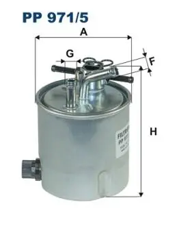 Фільтр палива FILTRON PP9715