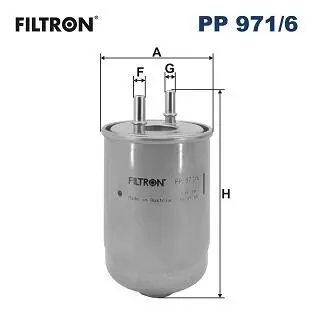Фільтр палива FILTRON PP 971/6