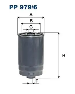 Фільтр палива FILTRON PP 979/6