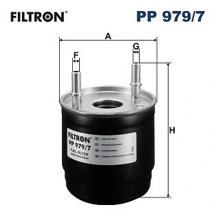 Фільтр палива FILTRON PP 979/7