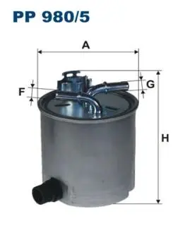 Автозапчасть FILTRON PP980/5